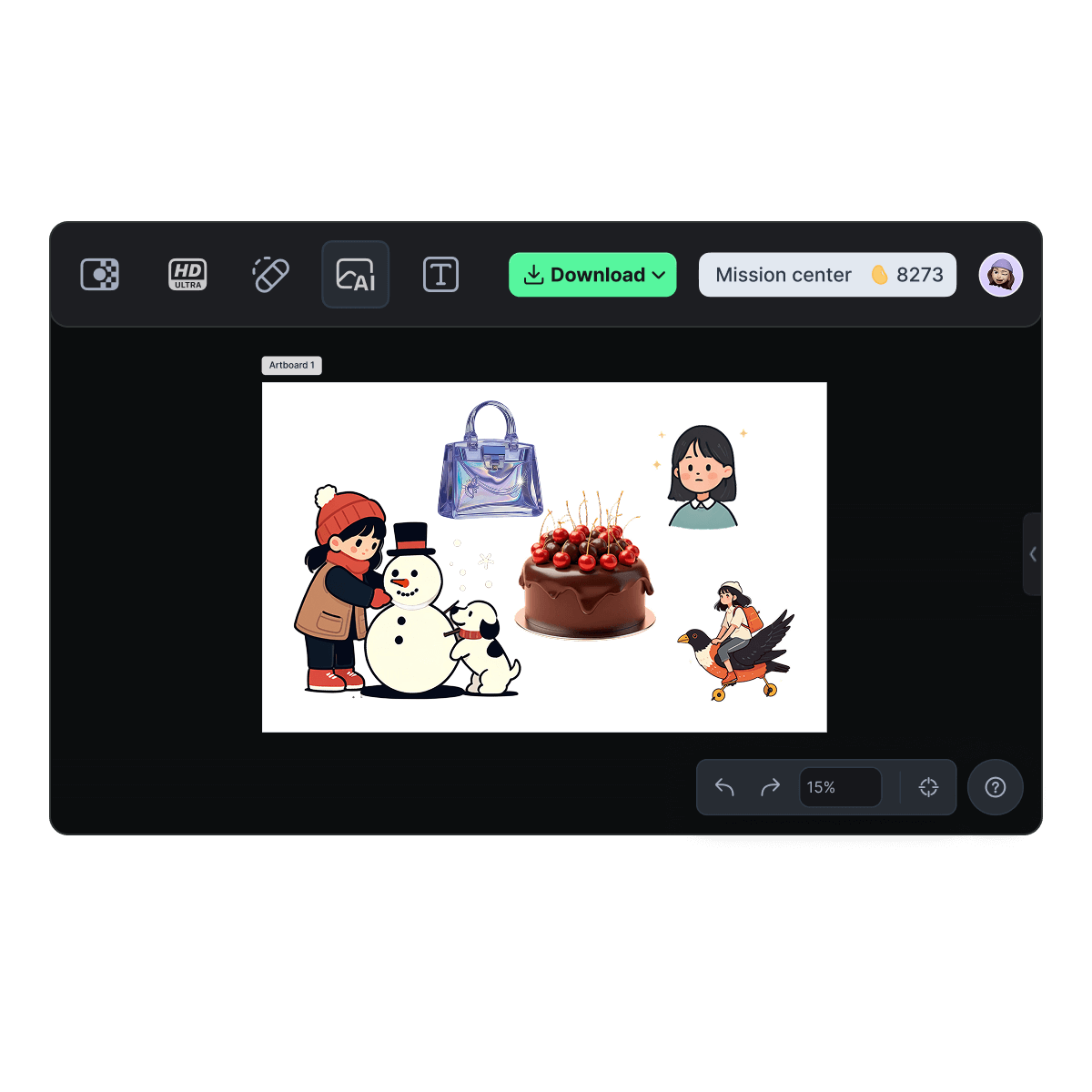 Effortless Design with Drag-and-Drop Creative Freedom with Infinite Canvas