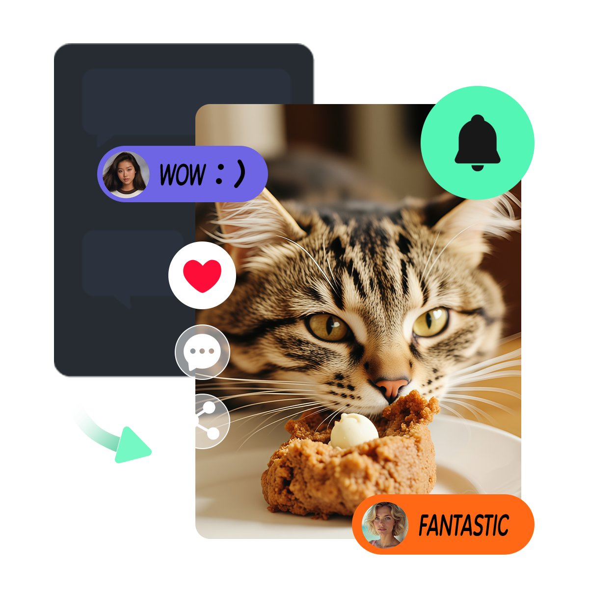 Instant Facebook Cover Creation with AI
